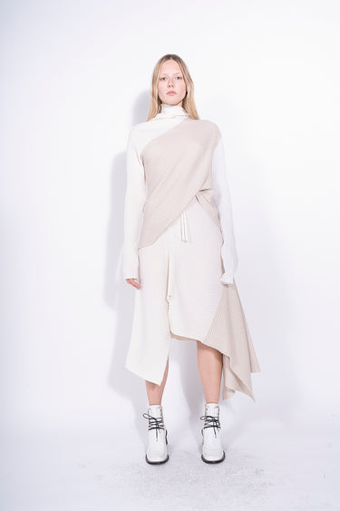 PATCHWORK DRAPED JUMPER MARQUES ALMEIDA
