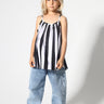 ACID WASH DENIM BAGGY TROUSERS makids