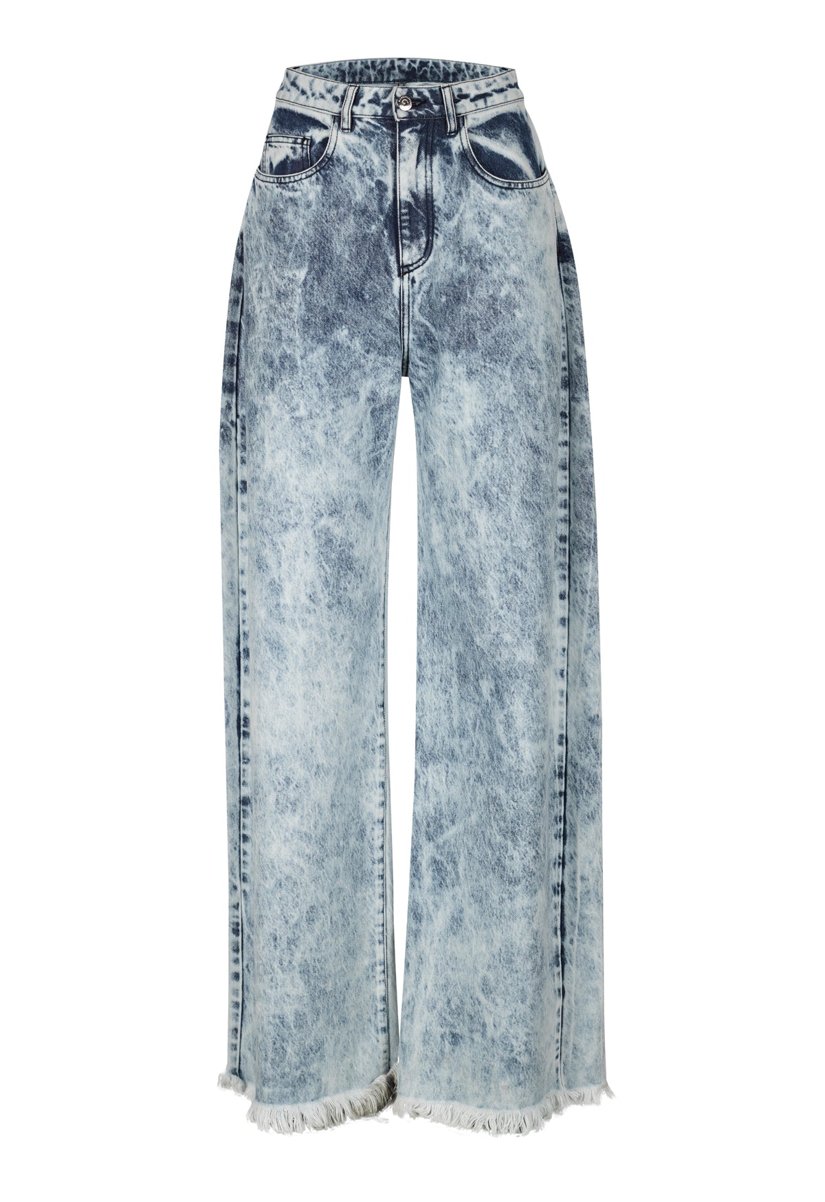 ACID WASH DENIM BOYFRIEND TROUSERS – MARQUES ' ALMEIDA