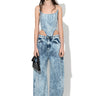 ACID WASH DENIM BOYFRIEND TROUSERS marques almeida