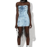 ACID WASH DENIM CORSET DRESS marques almeida