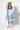 ACID WASH TENCEL GATHERED DRESS