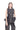 BLACK ACID WASH DENIM ROUND NECK PEPLUM TOP marques almeida