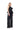 BLACK LINEN GATHERED STRAP TOP marques almeida