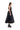 BLACK MIKADO OFF-SHOULDER MIDI DRESS marques almeida