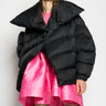 CLASSIC M'A PUFFA JACKET IN BLACK MARQUES ALMEIDA