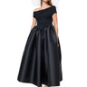BLACK OFF SHOULDER PRINCESS DRESS marques almeida