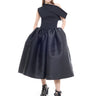 BLACK OFF SHOULDER PRINCESS DRESS marques almeida