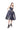 BLACK PRINTED MIKADO SLEEVELESS PUFF DRESS marques almeida