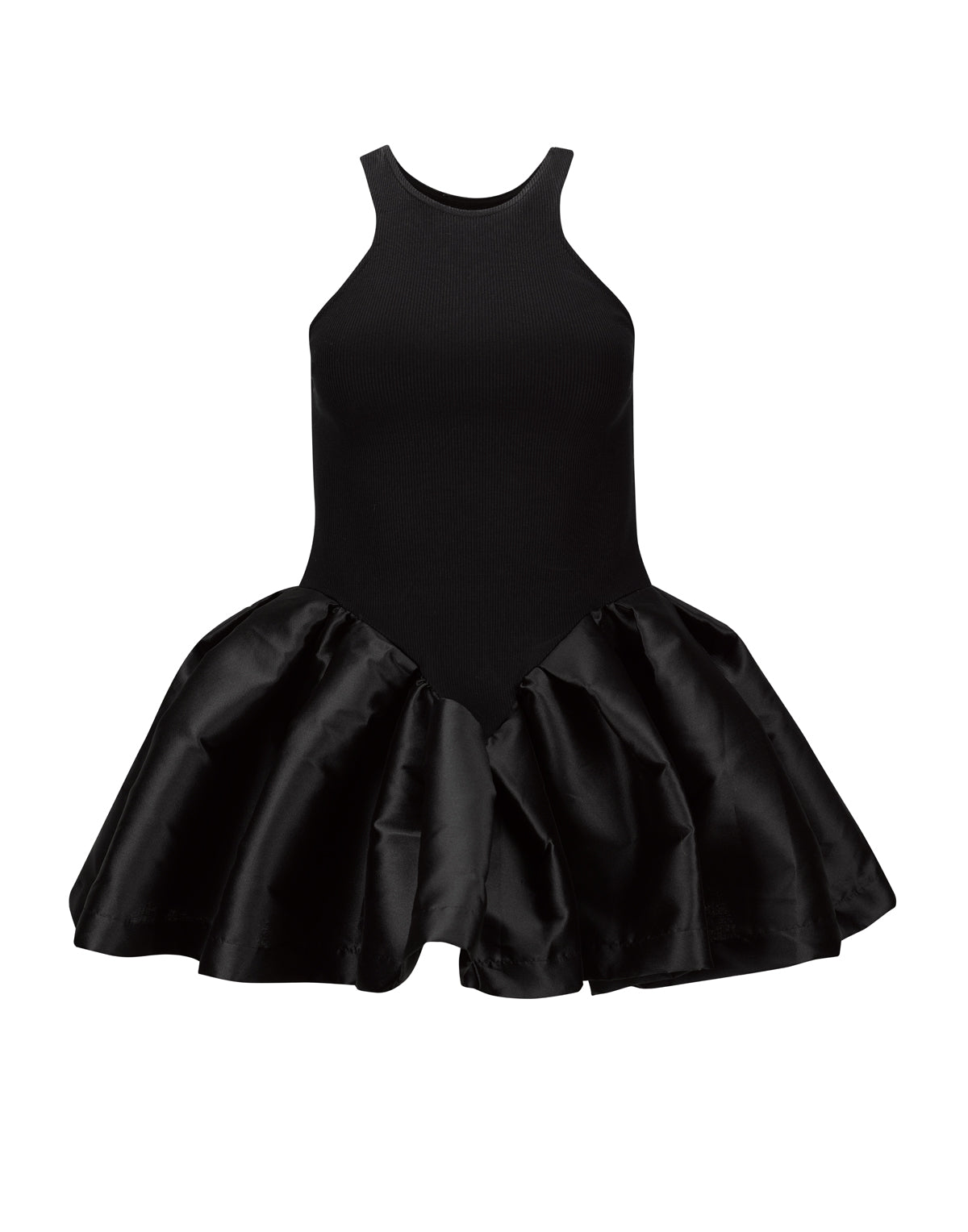 BLACK TANK TOP WITH PEPLUM marques almeida