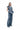 BLUE ACID WASH STRUCTURE SHOULDER CINCHED TOP marques almeida