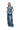 BLUE ACID WASH STRUCTURE SHOULDER CINCHED TOP marques almeida