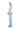 BLUE BLEACHED EMBELLISHED DENIM BOYFRIEND TROUSERS marques almeida