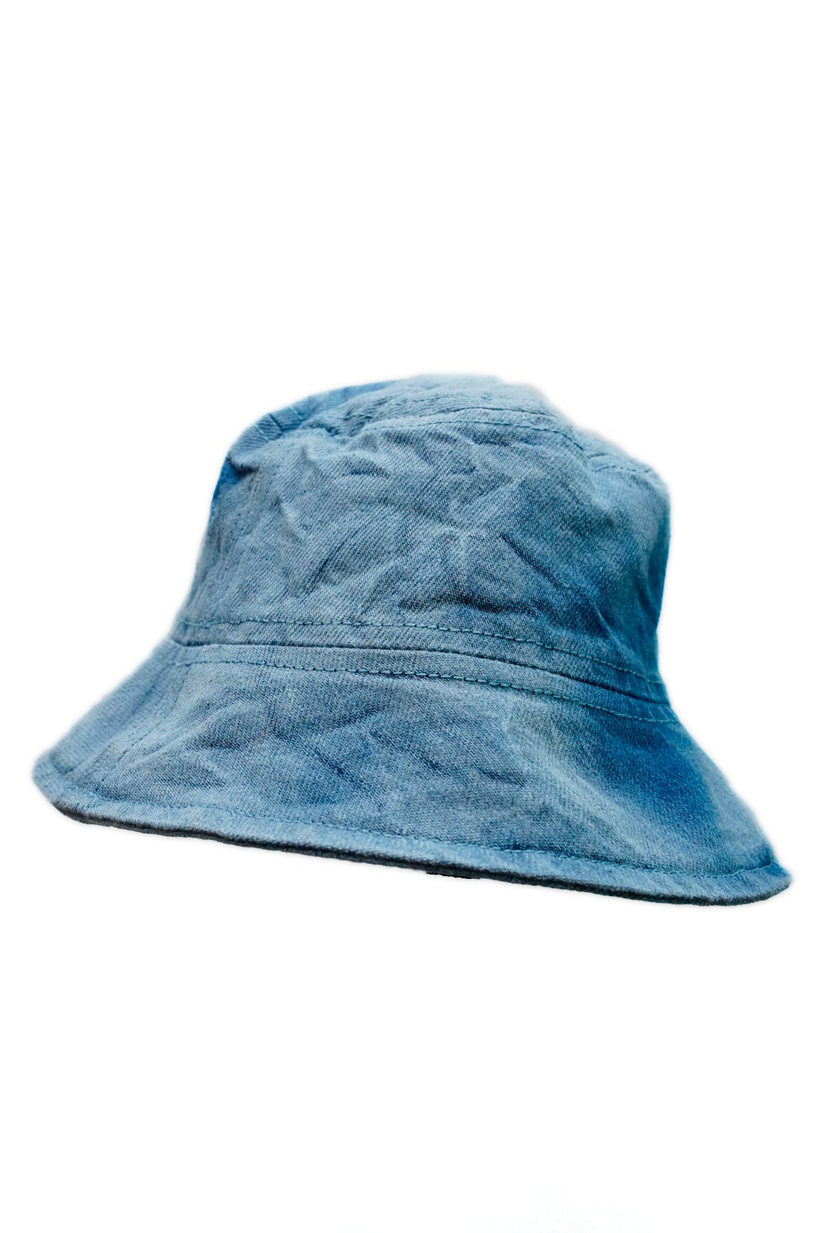 BLUE TIE DYE DENIM HAT