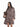 BONDED SATIN OVERCOAT IN LEOPARD PRINT marques almeida