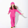 BRIGHT PINK MERINO KNIT JUMPER MAKIDS