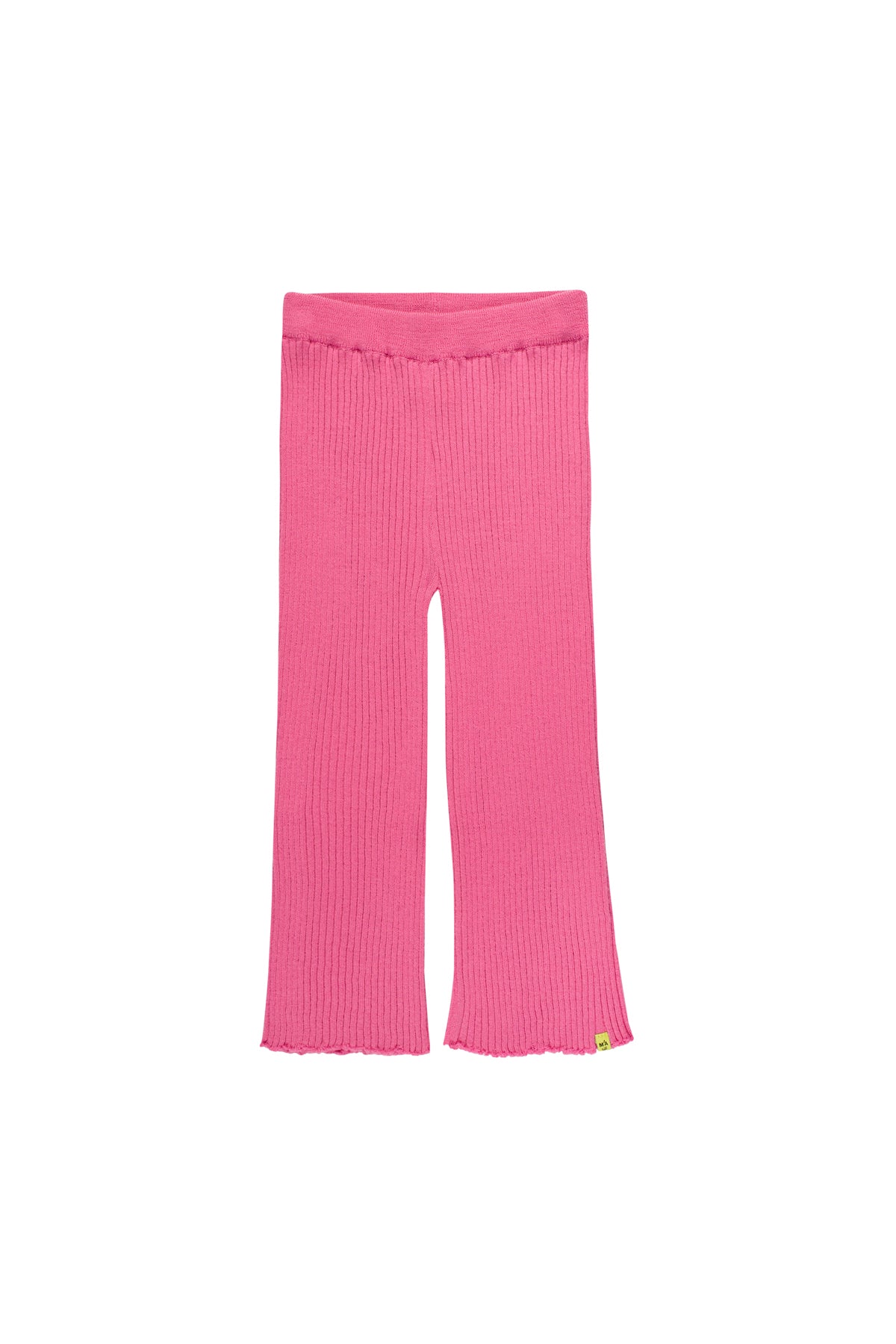 BRIGHT PINK MERINO KNIT TROUSERS MA KIDS