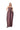 BROWN STRAPLESS TULIP LONG DRESS marques almeida