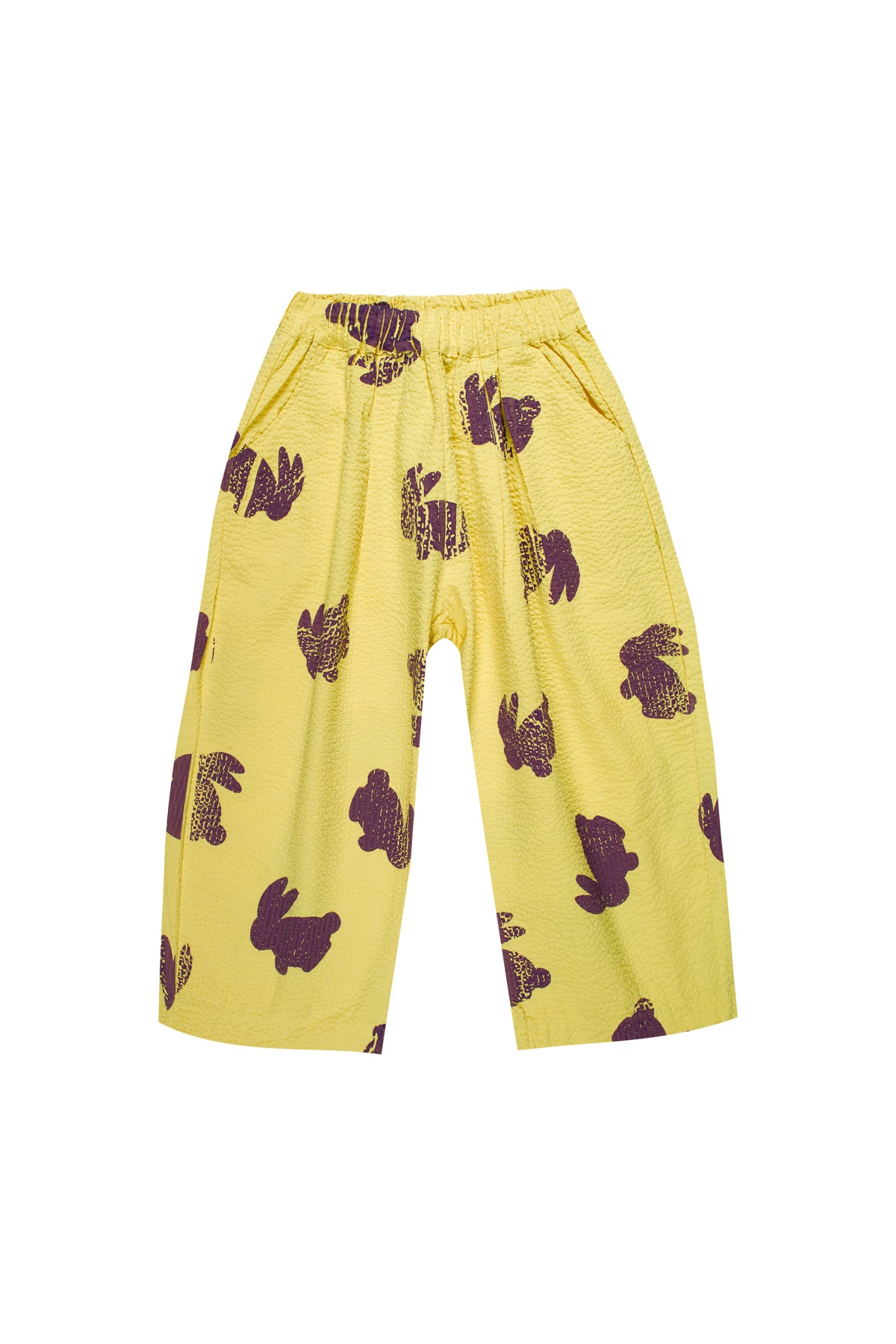BUNNY PRINT LOOSE TROUSERS makids