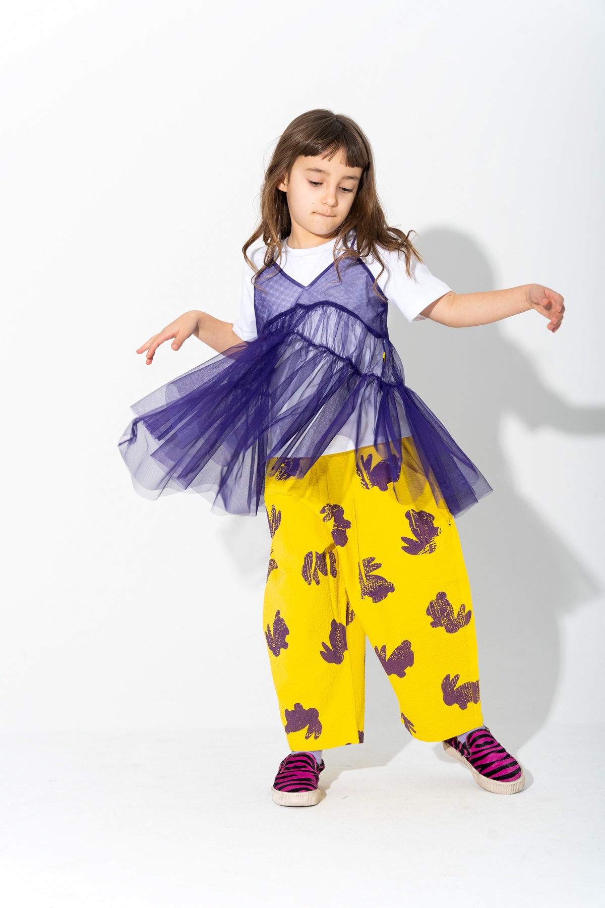 BUNNY PRINT LOOSE TROUSERS marques almeida