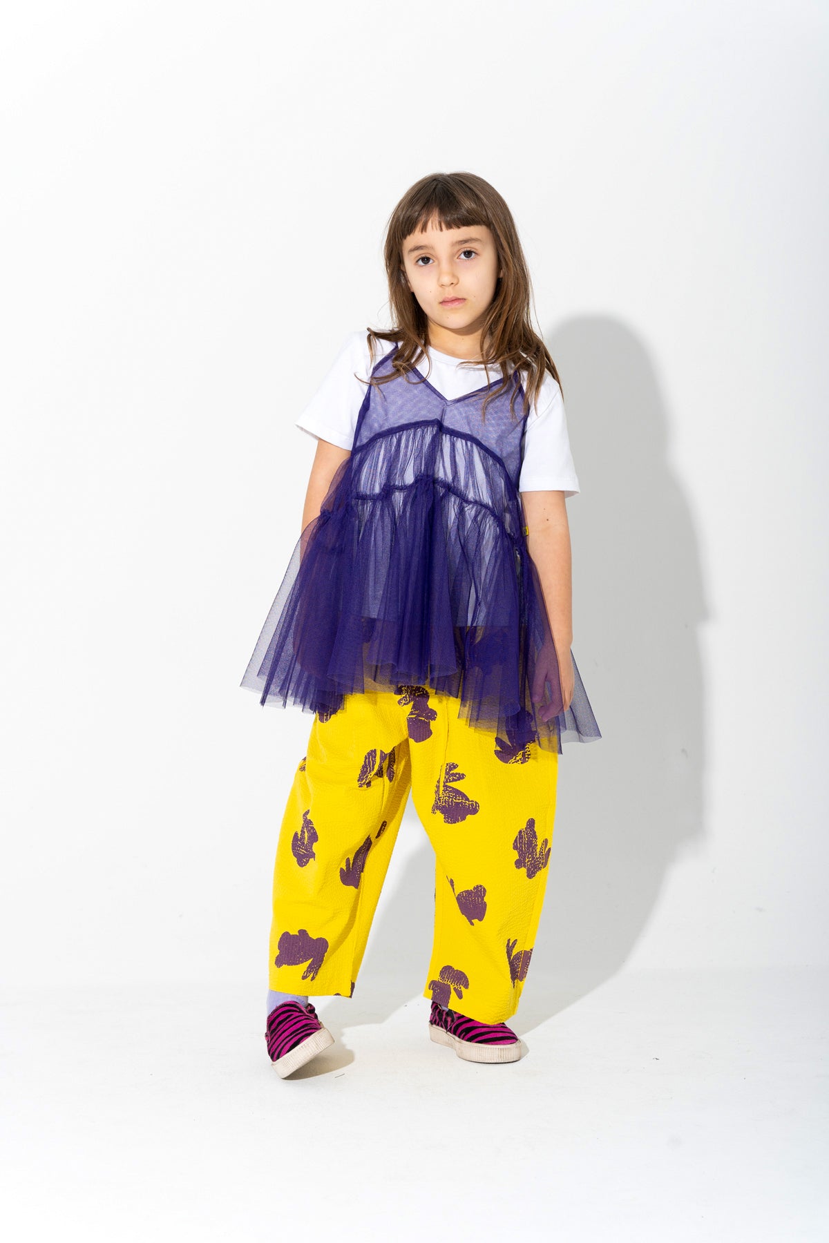 BUNNY PRINT LOOSE TROUSERS marques almeida