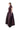 BURGUNDY CAP SLEEVE DRESS WITH LONG PUFF SKIRT marques almeida