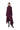 BURGUNDY MERINO DRAPED JUMPER marques almeida