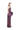BURGUNDY OVERDYED DENIM BOW BOYFRIEND TROUSERS marques almeida