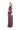 BURGUNDY OVERDYE DENIM IRREGULAR SEAMS TOP marques almeida