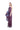 BURGUNDY PRINTED MIKADO BOYFRIEND TROUSERS marques almeida