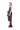 BURGUNDY PRINTED MIKADO BOYFRIEND TROUSERS marques almeida