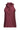 BURGUNDY SATIN HALTERNECK DRAPED TOP marques almeida