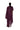 BURGUNDY SCARF DRAPE FLOWY MIDI DRESS marques almeida