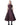 BURGUNDY SLEEVELESS DRESS WITH EMBELLISHMENT marques almeida