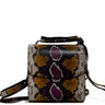 CLASSIC M'A BAG IN SNAKE PRINT LEATHER MARQUES ALMEIDA