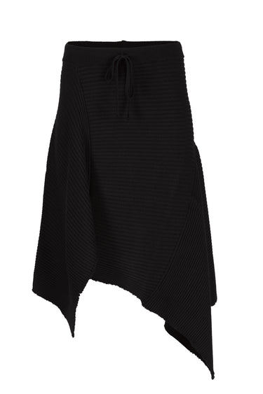 CLASSIC M'A DRAPED MERINO SKIRT IN BLACK - marques-almeida-dev