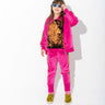 TRACKSUIT VELOUR TROUSERS WITH CONTRAST TAPE marques almeida