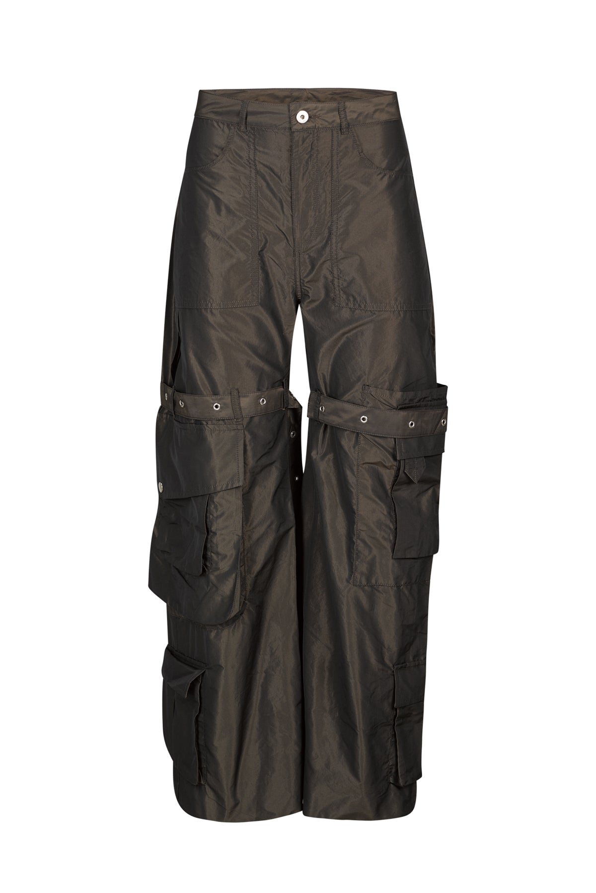 DARK BROWN MULTIPOCKET TROUSERS marques almeida