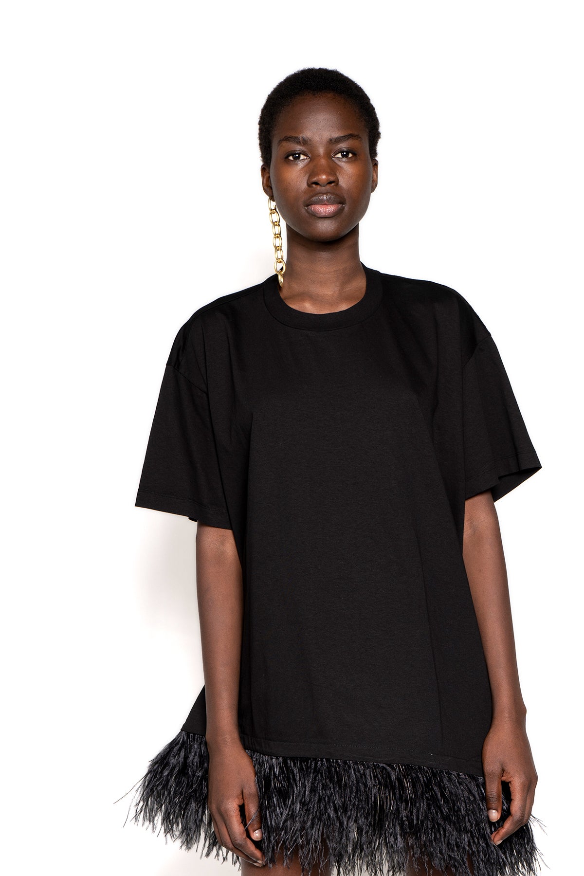 Dark grey t clearance shirt dress