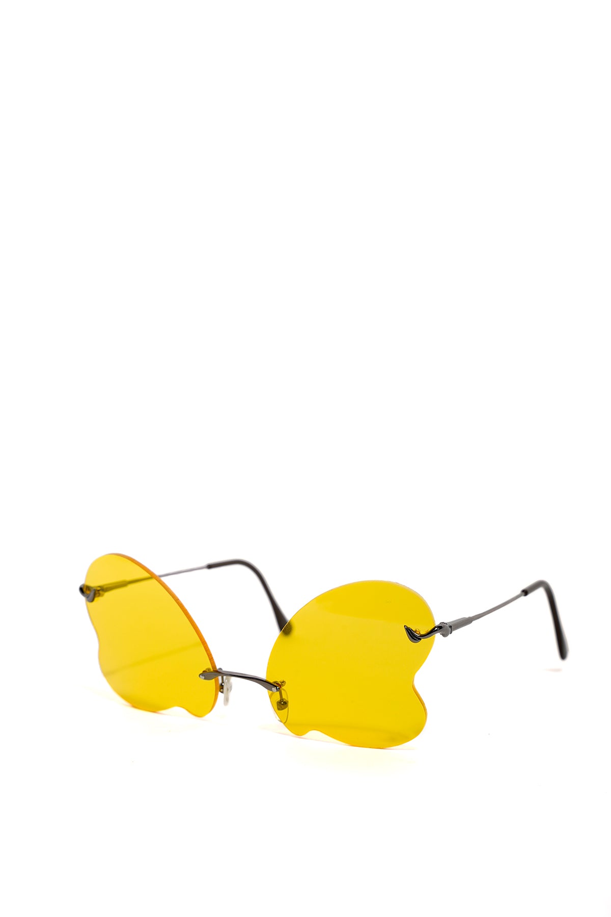 YELLOW BUTTERFLY SUNGLASSES