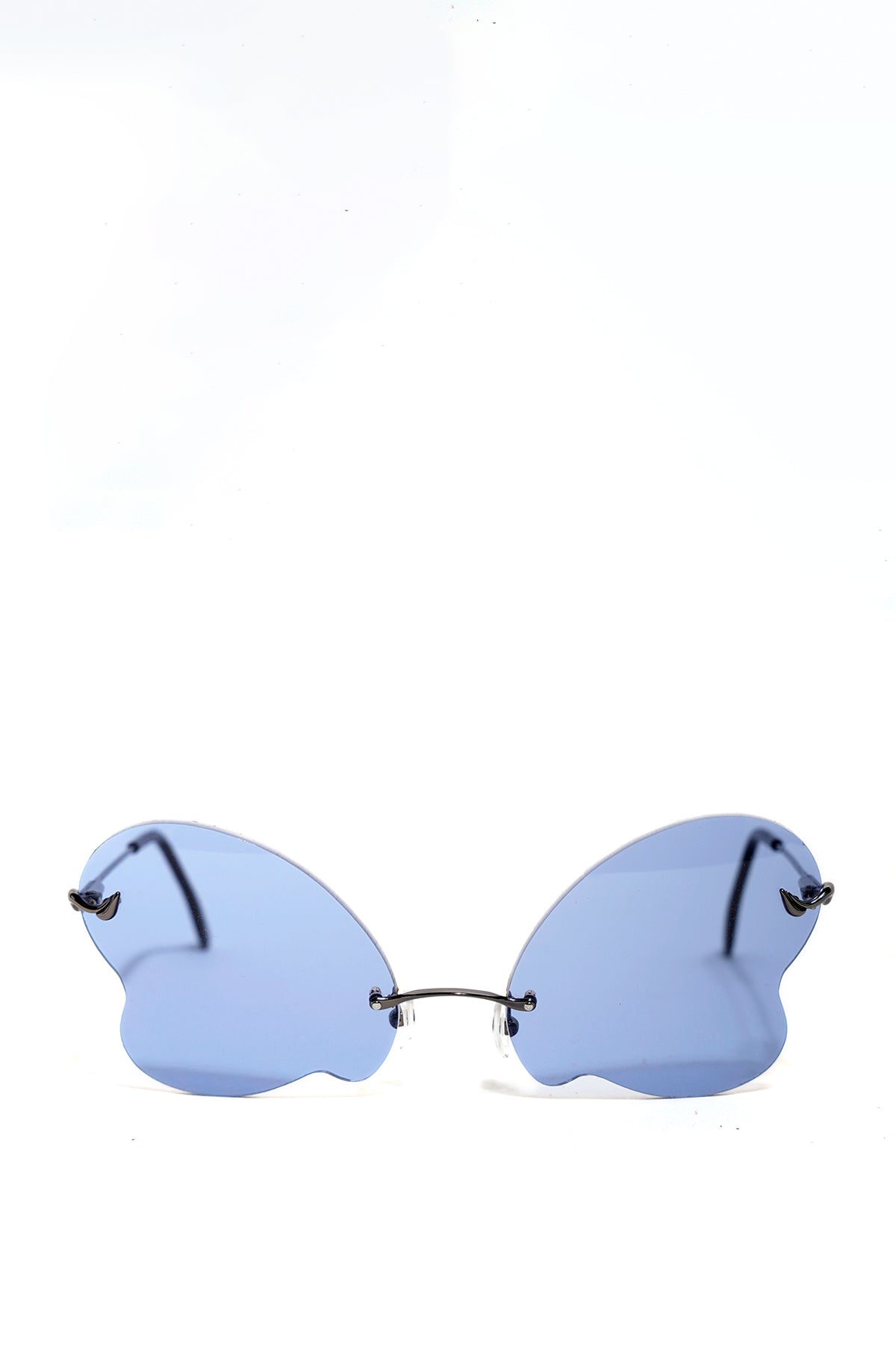 BLUE BUTTERFLY SUNGLASSES