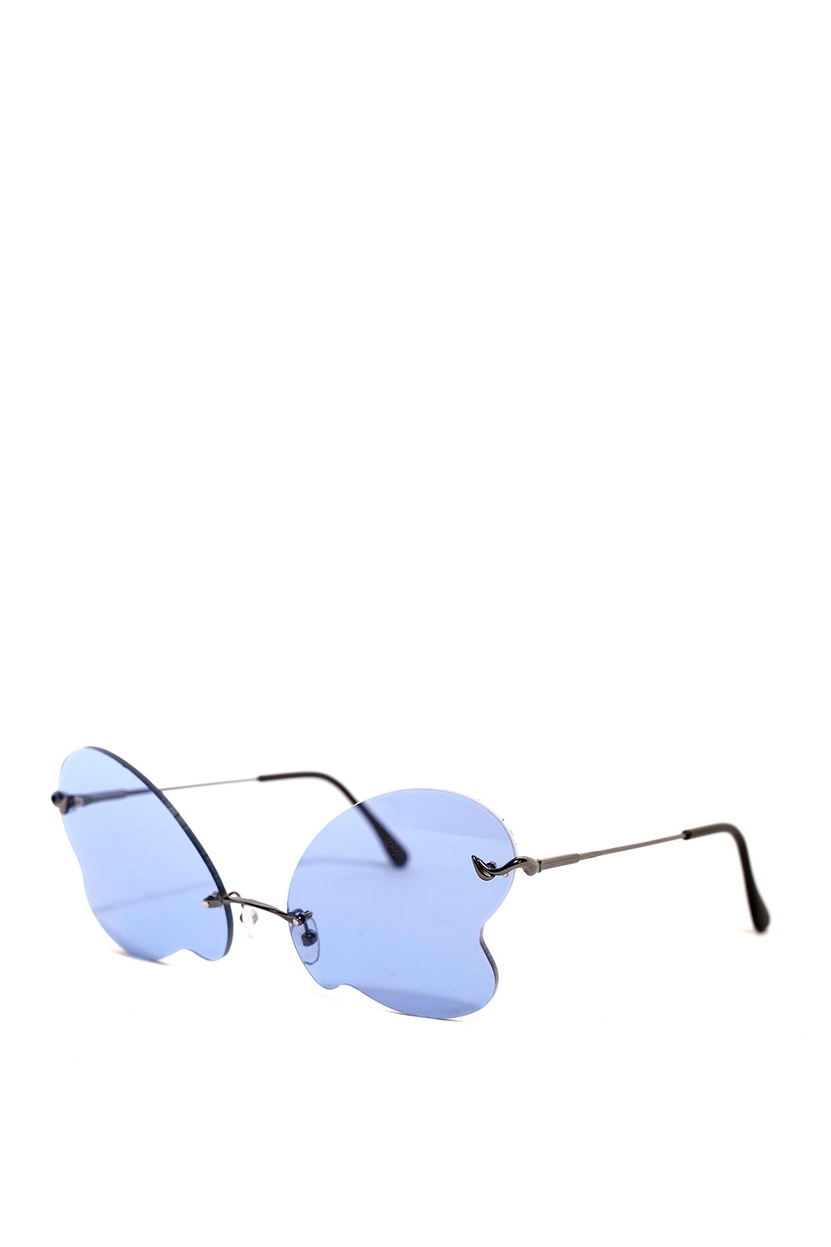 BLUE BUTTERFLY SUNGLASSES
