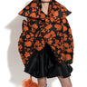 CLASSIC M'A PUFFA JACKET IN ORANGE FLORAL