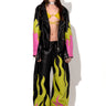 FLAME LEATHER BIKER JACKET marques almeida
