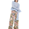 GREEN BROCADE BOYFRIEND TROUSERS marques almeida