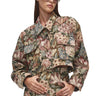 GREEN BROCADE CROPPED OVERSHIRT MARQUES ALMEIDA