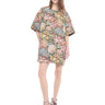 GREEN BROCADE T-SHIRT DRESS marques almeida