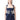 INDIGO EMBELLISHED SQUARE NECK CORSET TOP MARQUES ALMEIDA