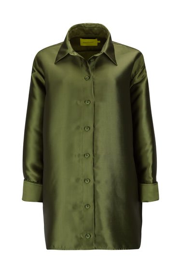 KHAKI MIKADO OVERSHIRT MARQUES ALMEIDA