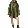 KHAKI MIKADO OVERSHIRT marques almeida